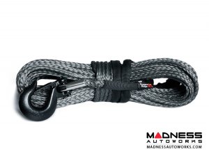 Jeep Wrangler JK Dark Gray Synthetic Winch Line - 22,500 lbs. -  7/16 in. x 90 ft.